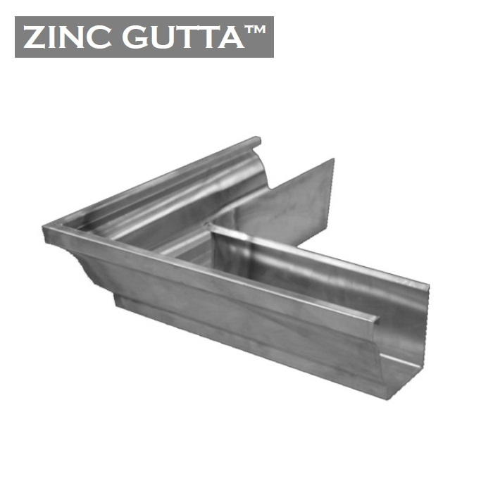 Zinc Gutta 90 Degree External Corner Large Ogee Roofing Super