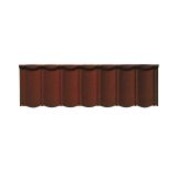 Decra Classic Pantile Metal Lightweight Roofing Tile - Terracotta Red