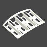 Manthorpe Felt Lap Vent - White