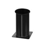 Windkat Metal Chimney Pot 180mm Extension (0.5m) - Black