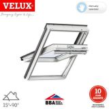 VELUX GGU UK04 0066 White Centre Pivot Window Triple Glaze 134 x 98cm