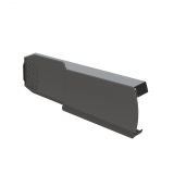 Universal Dry Verge Unit L/H (Grey) Fits Stonewold & Delta Tile