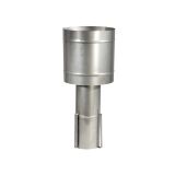 Windmaster Stainless Steel Chimney Cowl for Gas 304mm - Natural