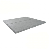 Granuflex 30mm Rubber Walkway Balcony Tile 1m x 1m - Grey