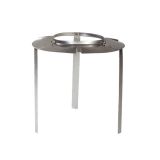 Pot Hanger Clamp Fix 125mm Internal Diameter Stainless Steel - Natural