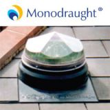 Diamond Dome Sunpipe 230mm Slate Roof Kit Up To 45dg Pitch