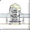 Diamond Dome Sunpipe 230mm Metal Roof Kit Up To 45dg Pitch