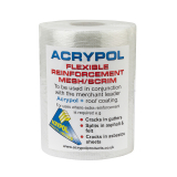 Acrypol Flexible Reinforcement Mesh / Scrim - 1m x 10m Roll (Medium)