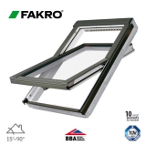 Fakro FTW-V P2/02 White Painted Centre Pivot Window - 55cm x 98cm