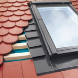 EPV/DC Fakro 94cm x 235cm Single Flashing For Plain Tiles Up To 15mm