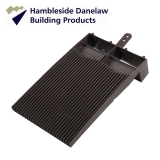 Hambleside Danelaw Flush Fit Plain Roof Tile Vent - Brown