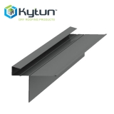 Kytun Aluminium Dry Verge for Man-Made Slate T2 18mm Blue/Black - Pack of 4