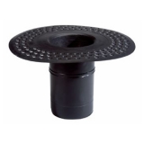 Roofdrain Outlet (TPE) Perforated 240mm High - 75mm