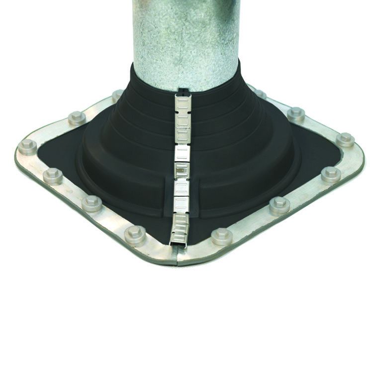 Flat Roof Pipe Collar (TPE) for 40mm - 160mm Pipes | Roofing Superstore®